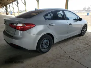 2016 Kia Forte LX with VIN KNAFK4A64G5616664, listed as a Copart auction lot 51243705 with 152,952 mi miles and Salvage Title. Bid and sale history available at carsss.com. Image 3.
