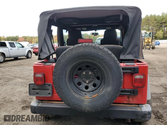 2005 Jeep Wrangler SE with VIN 1J4FA29SX5P313041, listed as a Copart auction lot 74111234 with 154,019 mi miles and Clean Title. Bid and sale history available at carsss.com. Image 6.