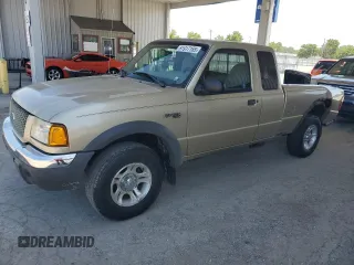 2002 Ford Ranger XL Fleet with VIN 1FTZR45E72TA28288, listed as a Copart auction lot 61917165 with 176,277 mi miles and Salvage title. Bid and sale history available at DreamBid. Image 1.