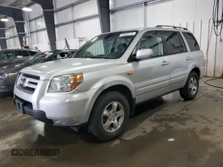 2008 Honda Pilot SE z VIN 5FNYF18368B040862, wystawiony jako Copart lot #54929715 z przebiegiem 184 255 mil mil oraz Szkoda całkowita • Salvage title. Historia ofert i sprzedaży dostępna na DreamBid. Obrazek 1.