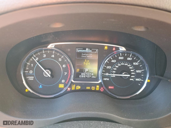 2018 Subaru Forester Limited with VIN JF2SJARC2JH451315, listed as a Copart auction lot 46691455 with 39,707 mi miles and Salvage Title. Bid and sale history available at carsss.com. Image 9.