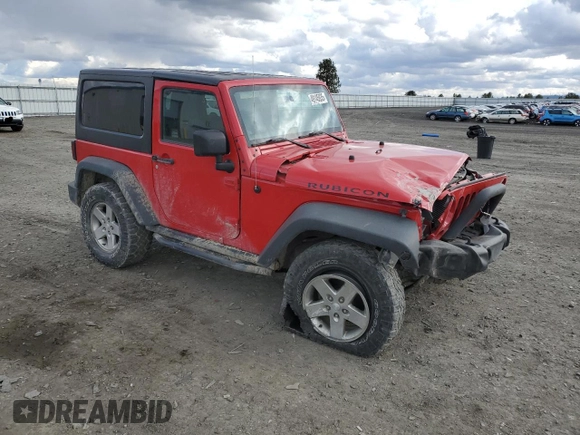 2012 Jeep Wrangler Rubicon with VIN 1C4BJWCG8CL202637, listed as a Copart auction lot 49145935 with 113,520 mi miles and Salvage Title. Bid and sale history available at DreamBid. Image 4.