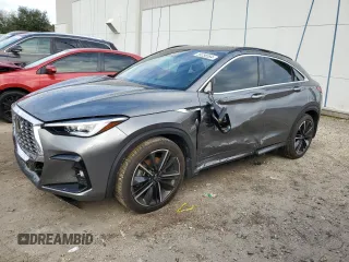 2022 Infiniti QX55 Sensory z VIN 3PCAJ5L39NF102667, wystawiony jako Copart lot #39256554 z przebiegiem 28 110 mil mil oraz . Historia ofert i sprzedaży dostępna na DreamBid. Obrazek 1.