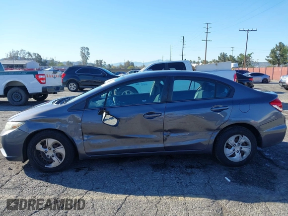 2015 Honda Civic Sedan LX with VIN 19XFB2E51FE061538, listed as a IAAI auction lot 41761473 with 113,404 mi miles. Bid and sale history available at carsss.com. Image 6.