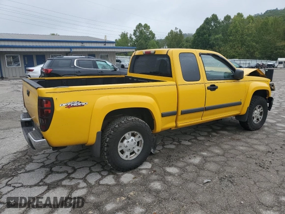 2006 GMC Canyon SLE1 with VIN 1GTDT196668287179, listed as a Copart auction lot 73303364 with 168,536 mi miles and Salvage Title. Bid and sale history available at carsss.com. Image 3.