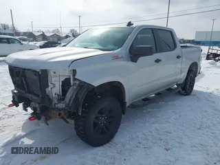 2020 Chevrolet Silverado 1500 Custom Trail Boss with VIN 3GCPYCEF7LG429531, listed as a IAAI auction lot 41555408 with 44,296 mi miles and . Bid and sale history available at DreamBid. Image 18.
