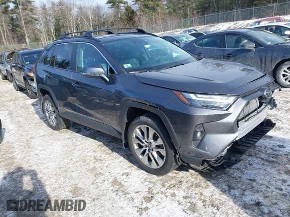 2023 Toyota RAV4 XLE Premium with VIN 2T3A1RFV9PC374171, listed as a IAAI auction lot 41261537 with 32,820 mi miles. Bid and sale history available at carsss.com. Image 1.