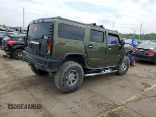 2003 Hummer H2 with VIN 5GRGN23U93H122807, listed as a Copart auction lot 54326474 with 161,945 mi miles and Salvage Title. Bid and sale history available at carsss.com. Image 3.