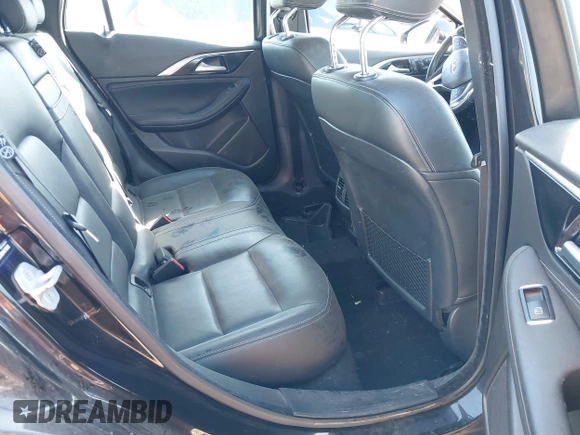 2017 Infiniti QX30 Luxury with VIN SJKCH5CR6HA019698, listed as a IAAI auction lot 42073881 with 99,549 mi miles. Bid and sale history available at carsss.com. Image 8.