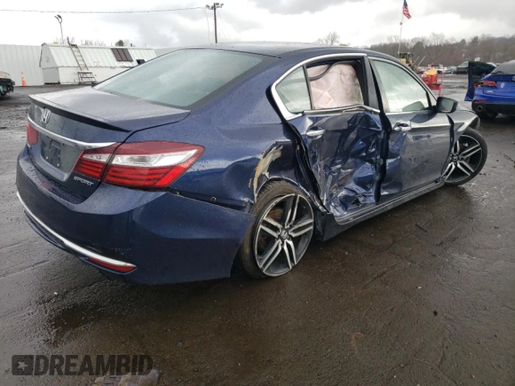 2016 Honda Accord Sport с VIN 1HGCR2F56GA059867, выставлен на аукционе Copart как лот 51954265 с пробегом 133 682 миль миль и Списание • Salvage title. История ставок и продаж доступна на DreamBid. Изображение 3.