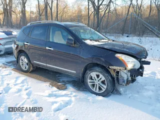 2012 Nissan Rogue SV with VIN JN8AS5MV2CW397668, listed as a IAAI auction lot 41372349 with 165,519 mi miles. Bid and sale history available at carsss.com. Image 1.