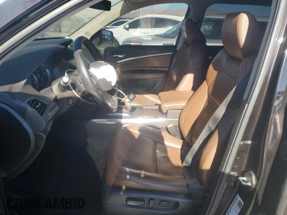 2017 Acura MDX w/Technology Pkg with VIN 5FRYD4H52HB041143, listed as a Copart auction lot 43134965 with 128,114 mi miles and Salvage Title. Bid and sale history available at carsss.com. Image 7.