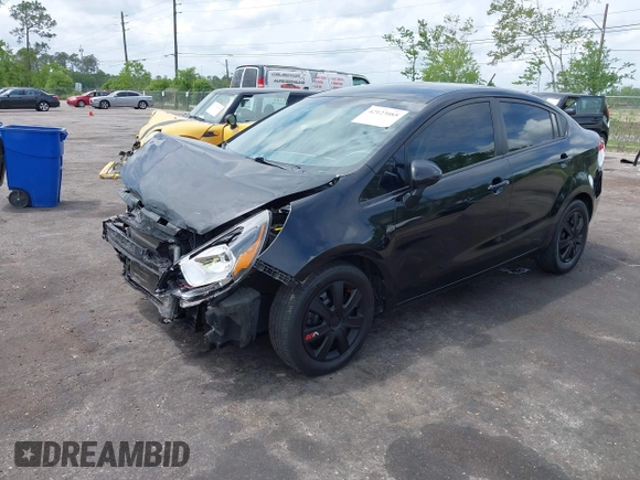 2014 Kia Rio LX with VIN KNADM4A33E6335499, listed as a IAAI auction lot 42123085 with 148,146 mi miles and . Bid and sale history available at DreamBid. Image 17.
