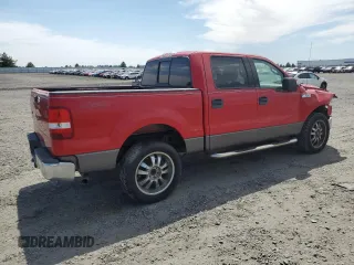 2004 Ford F-150 XLT with VIN 1FTPW14524KC06388, listed as a Copart auction lot 62964625 with 120,806 mi miles and Salvage title. Bid and sale history available at DreamBid. Image 3.