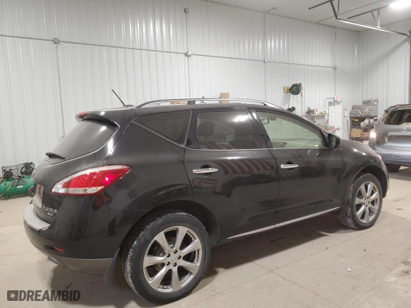 2014 Nissan Murano S with VIN JN8AZ1MW9EW507695, listed as a Copart auction lot 82385114 with 130,100 mi miles and Salvage Title. Bid and sale history available at carsss.com. Image 3.
