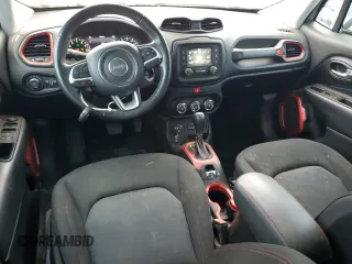 2017 Jeep Renegade Trailhawk с VIN ZACCJBCB9HPE82976, выставлен на аукционе Copart как лот 58247235 с пробегом 92 350 миль миль и Списание • Salvage title. История ставок и продаж доступна на DreamBid. Изображение 8.