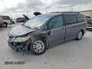 2011 Toyota Sienna XLE AAS with VIN 5TDYK3DC0BS076644, listed as a Copart auction lot 55098885 with 177,199 mi miles and Salvage title. Bid and sale history available at DreamBid. Image 1.