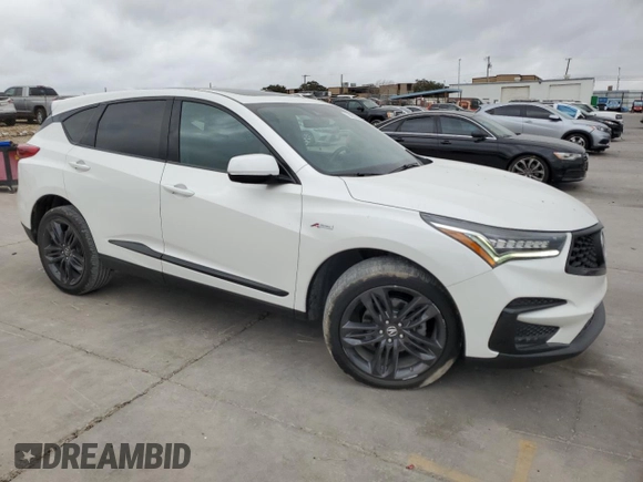 2020 Acura RDX w/A-Spec Pkg with VIN 5J8TC2H62LL033014, listed as a Copart auction lot 78463694 with 46,971 mi miles and Salvage title. Bid and sale history available at DreamBid. Image 4.