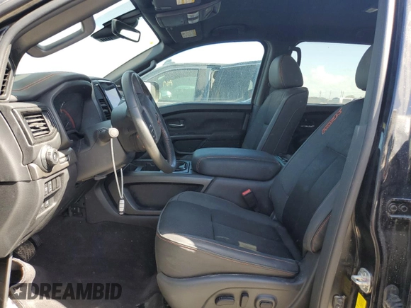 2023 Nissan Titan SV with VIN 1N6AA1ED8PN110324, listed as a Copart auction lot 74601384 with 11,997 mi miles and Non repairable. Bid and sale history available at DreamBid. Image 7.