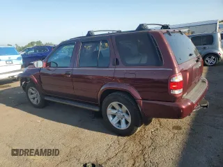 2003 Nissan Pathfinder LE with VIN JN8DR09Y83W831073, listed as a Copart auction lot 62382265 with 94,596 mi miles and Salvage title. Bid and sale history available at DreamBid. Image 2.