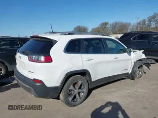 2019 Jeep Cherokee Limited with VIN 1C4PJLDX2KD273103, listed as a IAAI auction lot 41724835 with 78,723 mi miles. Bid and sale history available at carsss.com. Image 4.