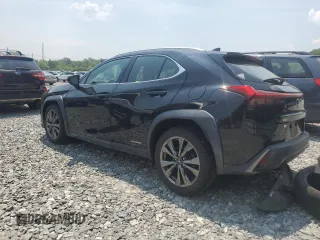 2019 Lexus UX 250h with VIN JTHU9JBH2K2014259, listed as a Copart auction lot 59742055 with 48,788 mi miles and Salvage title. Bid and sale history available at DreamBid. Image 2.