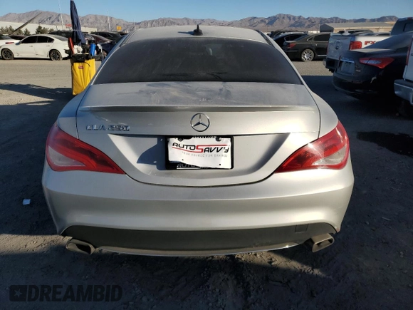 2016 Mercedes-Benz CLA 250 with VIN WDDSJ4EB1GN378032, listed as a Copart auction lot 44735965 with 99,949 mi miles and Salvage Title. Bid and sale history available at DreamBid. Image 6.