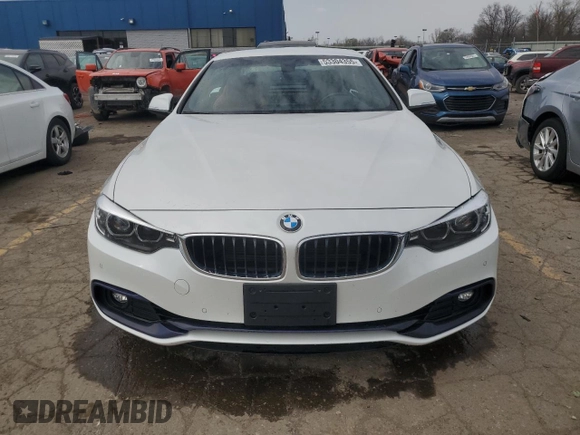 2019 BMW 4 Series 430i xDrive with VIN WBA4Z3C56KEN88750, listed as a Copart auction lot 53304355 with 53,918 mi miles and Clean title. Bid and sale history available at DreamBid. Image 5.