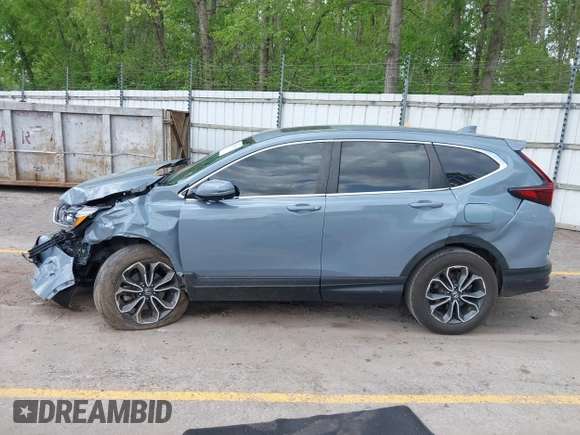 2021 Honda CR-V EX with VIN 5J6RW2H52ML010643, listed as a IAAI auction lot 42278271 with 94,525 mi miles and . Bid and sale history available at DreamBid. Image 14.