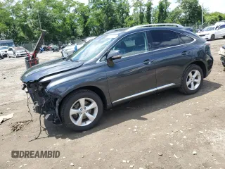 2010 Lexus RX 350 with VIN 2T2BK1BA0AC021772, listed as a Copart auction lot 61842575 with 183,710 mi miles and Salvage title. Bid and sale history available at DreamBid. Image 1.