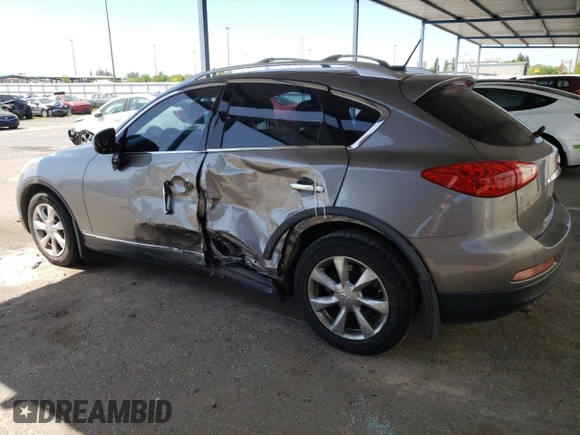 2008 Infiniti EX Journey with VIN JNKAJ09E38M300909, listed as a Copart auction lot 54041965 with 109,799 mi miles and Salvage Title. Bid and sale history available at DreamBid. Image 2.