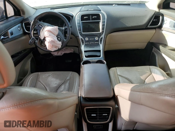 2016 Lincoln MKX Reserve with VIN 2LMTJ8LP5GBL56793, listed as a Copart auction lot 44102155 with Not Provided miles and Salvage Title. Bid and sale history available at DreamBid. Image 8.
