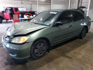 2004 Honda Civic VP with VIN 1HGES16334L015427, listed as a Copart auction lot 55235815 with 183,744 mi miles and Salvage title. Bid and sale history available at DreamBid. Image 1.