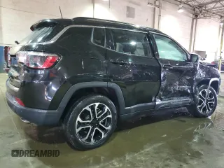 2022 Jeep Compass Limited z VIN 3C4NJDCB5NT146248, wystawiony jako Copart lot #49112635 z przebiegiem 21 730 mil mil oraz Szkoda całkowita • Salvage title. Historia ofert i sprzedaży dostępna na DreamBid. Obrazek 3.
