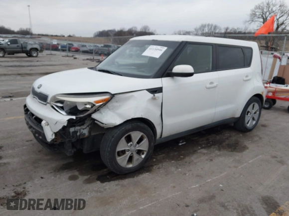 2014 Kia Soul with VIN KNDJN2A29E7745748, listed as a IAAI auction lot 41134946 with 277,310 mi miles. Bid and sale history available at carsss.com. Image 2.