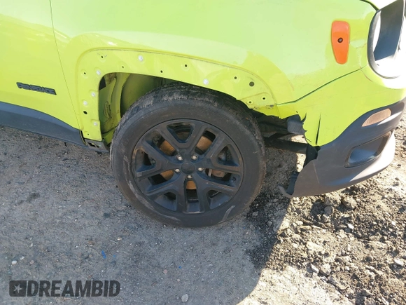 2017 Jeep Renegade Altitude with VIN ZACCJBBB7HPF86562, listed as a IAAI auction lot 41477131 with 138,381 mi miles and . Bid and sale history available at DreamBid. Image 6.