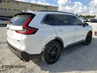 2024 Honda CR-V Sport with VIN 7FARS5H54RE018048, listed as a Copart auction lot 44967885 with 16,899 mi miles and Non Repairable. Bid and sale history available at DreamBid. Image 3.
