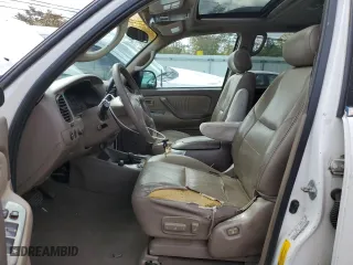 2001 Toyota Sequoia Limited with VIN 5TDBT48A71S021155, listed as a Copart auction lot 76255694 with 348,879 mi miles and Salvage Title. Bid and sale history available at carsss.com. Image 7.