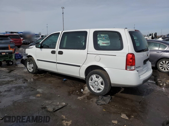 2007 Chevrolet Uplander LS Fleet with VIN 1GBDV13W67D175711, listed as a Copart auction lot 46528055 with 40,110 mi miles and Clean Title. Bid and sale history available at DreamBid. Image 2.