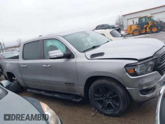 2020 Ram 1500 Big Horn with VIN 1C6SRFFT0LN284358, listed as a IAAI auction lot 41352956 with 70,693 mi miles. Bid and sale history available at carsss.com. Image 13.