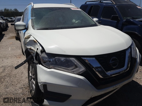 2017 Nissan Rogue SV with VIN KNMAT2MT6HP571846, listed as a Copart auction lot 54995735 with 8,751 mi miles and Salvage title. Bid and sale history available at DreamBid. Image 5.