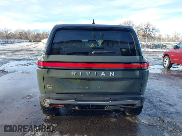 2024 Rivian R1S Launch Edition with VIN 7PDSGABL1RN035074, listed as a IAAI auction lot 41276556 with Not Provided miles. Bid and sale history available at carsss.com. Image 16.