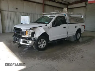 2020 Ford F-150 XL with VIN 1FTMF1E58LKE53897, listed as a Copart auction lot 48985775 with 34,481 mi miles and Salvage title. Bid and sale history available at DreamBid. Image 1.