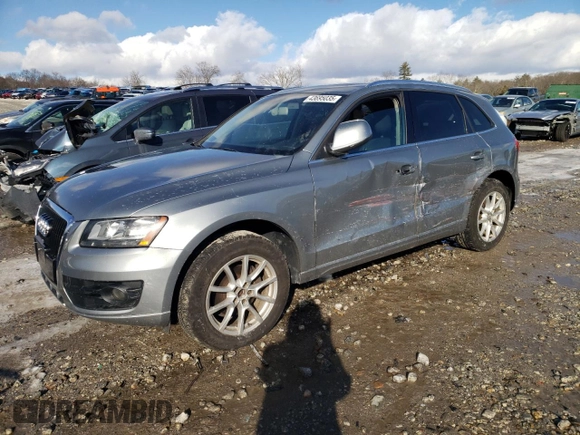2010 Audi Q5 Premium with VIN WA1CKAFP8AA097438, listed as a Copart auction lot 43695035 with 193,123 mi miles and Clean Title. Bid and sale history available at carsss.com. Image 1.