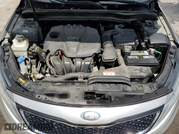 2014 Kia Optima LX z VIN KNAGM4A79E5470153, wystawiony jako Copart lot #58316245 z przebiegiem 85 904 mil mil oraz Czysty tytuł • Clean title. Historia ofert i sprzedaży dostępna na DreamBid. Obrazek 11.