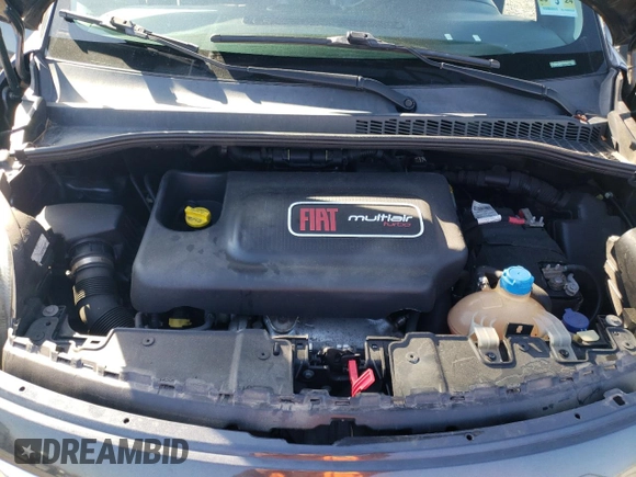 2014 FIAT 500L Lounge with VIN ZFBCFACH0EZ004946, listed as a Copart auction lot 49595515 with 98,669 mi miles and Salvage Title. Bid and sale history available at carsss.com. Image 13.