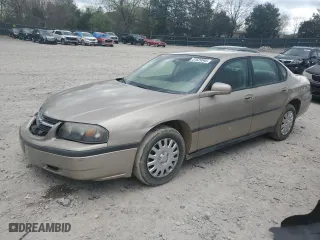 2001 Chevrolet Impala with VIN 2G1WF55E519281867, listed as a Copart auction lot 51529345 with 0 mi miles and Salvage Title. Bid and sale history available at carsss.com. Image 1.