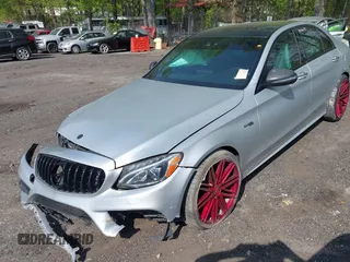 2017 Mercedes-Benz C 43 AMG with VIN 55SWF6EB3HU185498, listed as a IAAI auction lot 41989123 with 92,981 mi miles and . Bid and sale history available at DreamBid. Image 18.