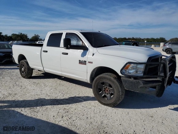 2018 Ram 2500 Tradesman with VIN 3C6UR5HJ8JG240077, listed as a Copart auction lot 47812605 with 75,861 mi miles and Non Repairable. Bid and sale history available at carsss.com. Image 4.