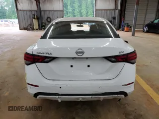 2023 Nissan Sentra SV with VIN 3N1AB8CV4PY302012, listed as a Copart auction lot 54521645 with 38,646 mi miles and Salvage Title. Bid and sale history available at DreamBid. Image 6.